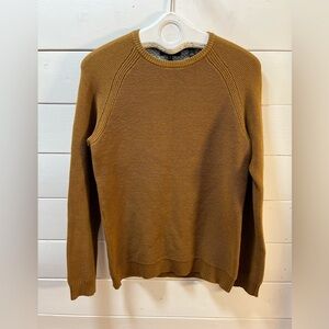 TED BAKER LONDON • Brown Textured Knit Sweater • Size 3 (M)